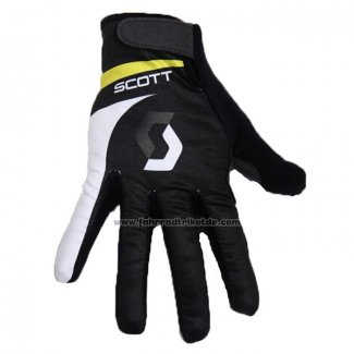 2020 Scott Langfingerhandschuhe Radfahren Shwarz Wei (3)